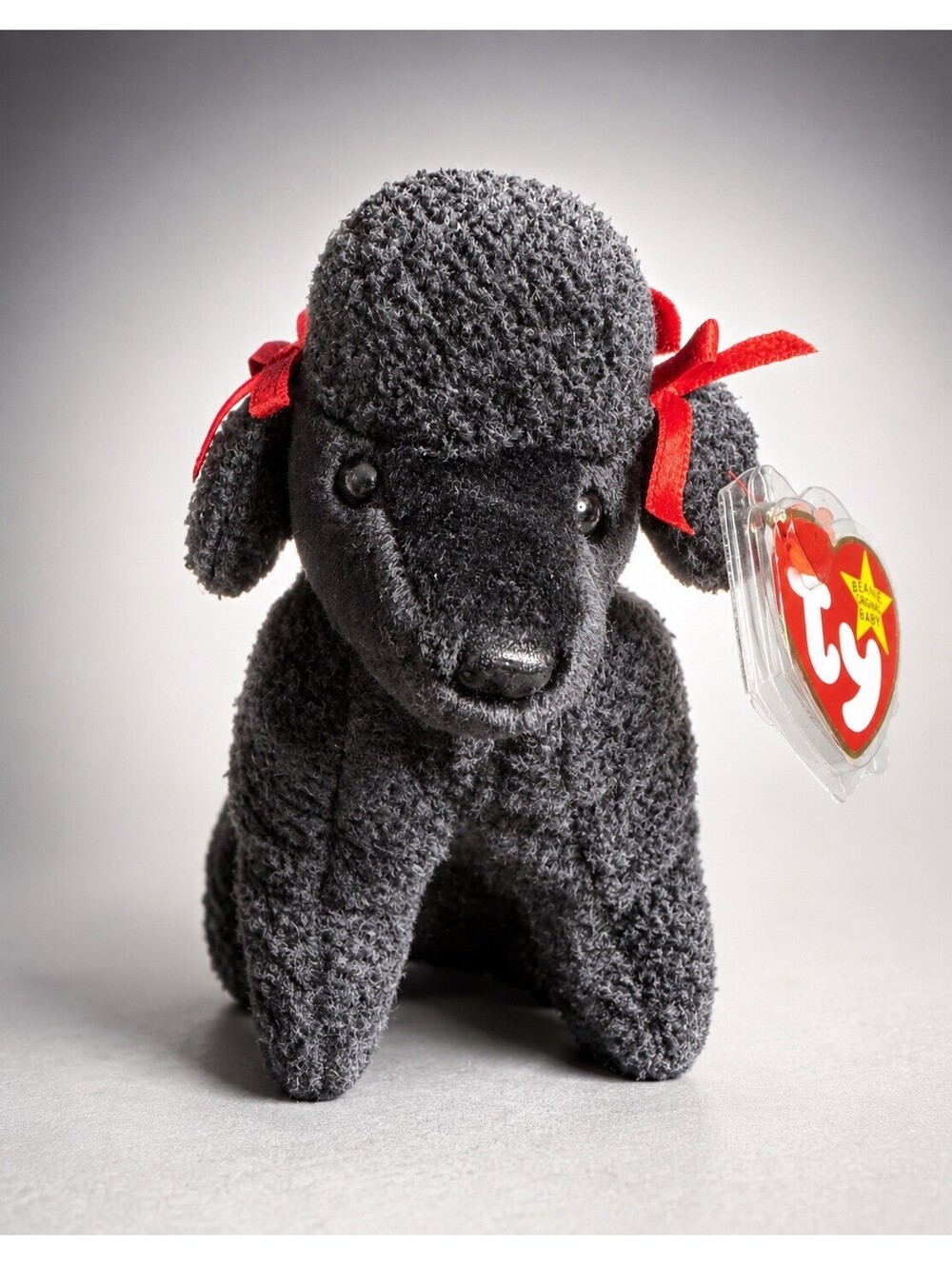 NWT Ty 1998 GiGi The Poodle Beanie Baby #4191, 5x5.5” FREE SHIPPING